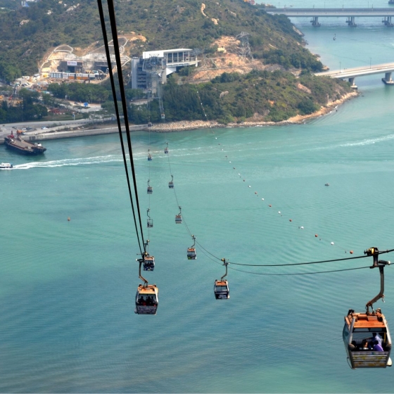 ケーブルカーのゴンピン360